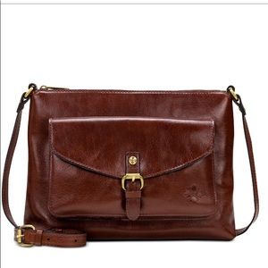 Patricia Nash Kirby East West Leather Crossbody